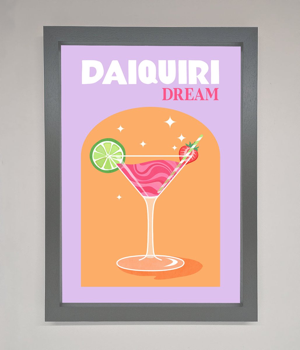 Strawberry Daiquiri Framed Print